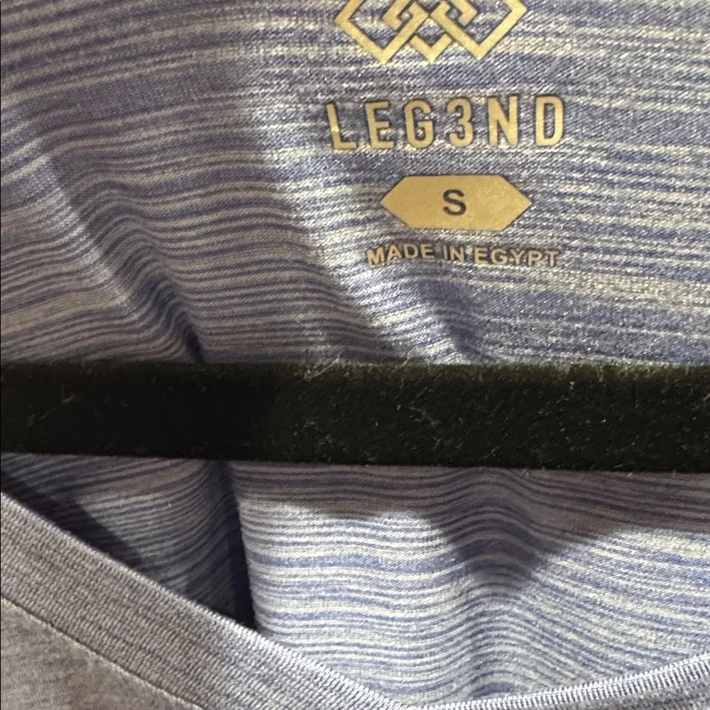 Light Blue V-Neck Short Sleeve Tee super soft - Picture 2 of 5